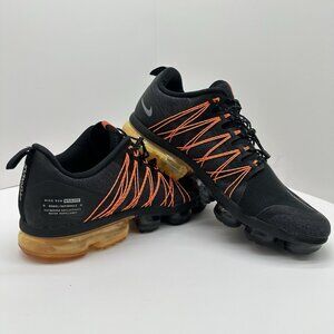 2018 Air Vapormax Run Utility Black / Reflect Silver-Oil Grey AQ8810-005 Size-12